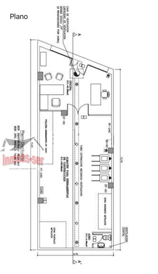 Badalona, BAR 08915 - Unité - - - Plan d’étage - Image 1 of 1