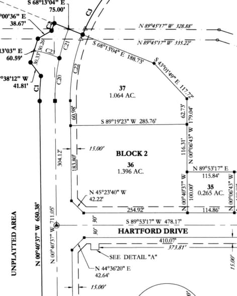 2680 Hartford Drive, Chubbuck, ID à vendre - Plan cadastral - Image 2 de 2