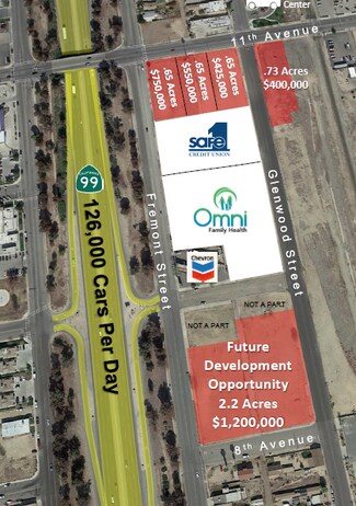 Plus de détails pour 908 Fremont St, Delano, CA - Terrain à vendre