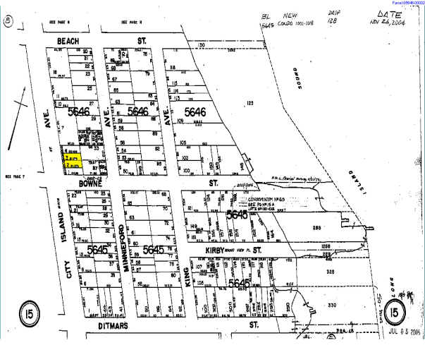 452 City Island Ave, Bronx, NY for sale - Plat Map - Image 2 of 2