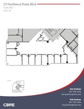 25 NW Point Blvd, Elk Grove Village, IL for lease Floor Plan- Image 1 of 3