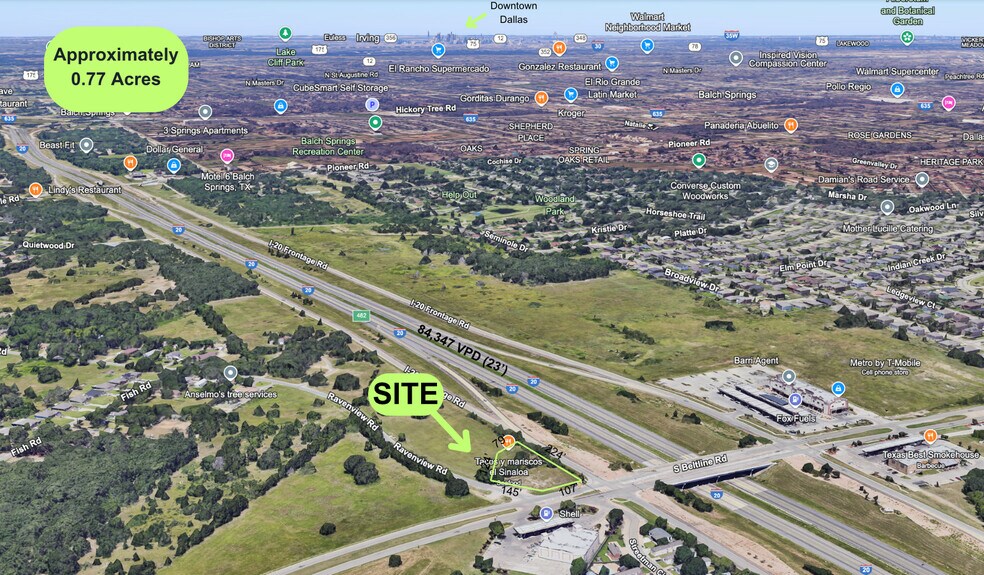 101 Beltline Road, Dallas, TX à vendre - Photo du bâtiment - Image 2 de 3