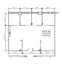 100 Pacifica, Irvine, CA à louer Plan d’étage- Image 1 de 1