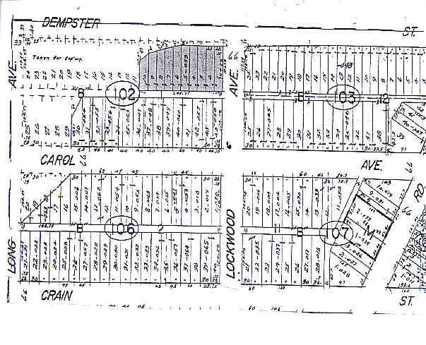 5301 dempster St, Skokie, IL for lease - Plat Map - Image 2 of 10