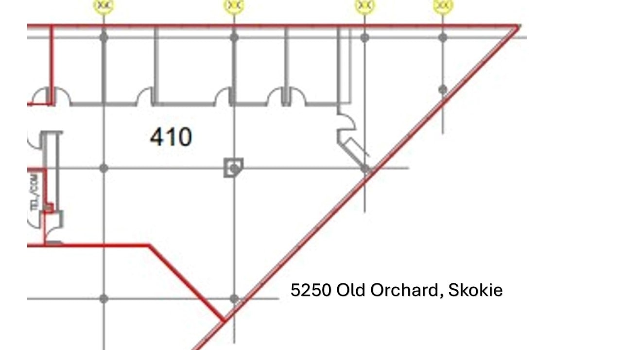 5202 Old Orchard Rd, Skokie, IL à louer Plan d’étage- Image 1 de 5