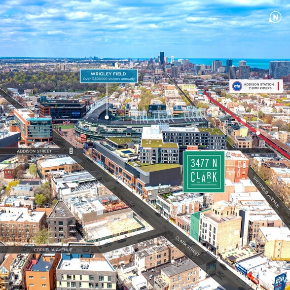 3477 N Clark St, Chicago, IL for lease - Building Photo - Image 3 of 12
