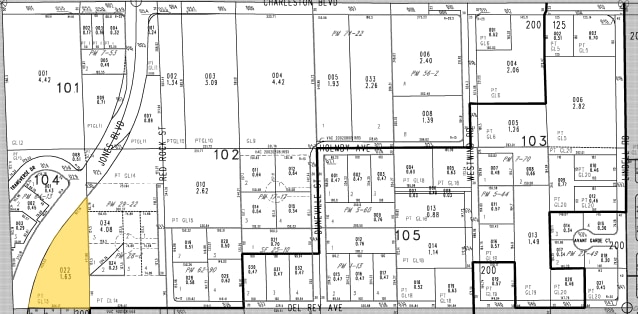 1339 S Jones Blvd, Las Vegas, NV for sale - Plat Map - Image 2 of 12