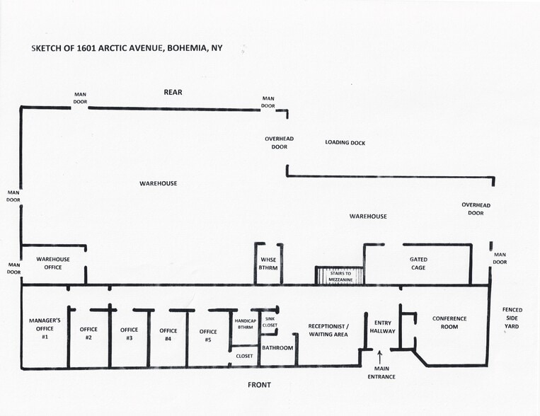 1601 Arctic Avenue, Bohemia, NY 11716, Bohemia, NY for lease - Floor Plan - Image 2 of 29