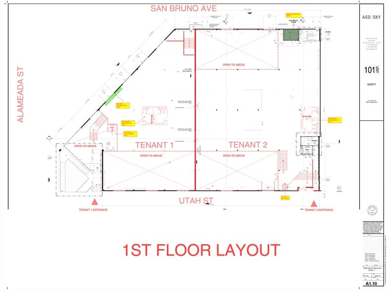 101 Utah St, San Francisco, CA for lease - Site Plan - Image 2 of 13