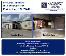 3719-3931 N Twin City Hwy, Port Arthur, TX for lease Interior Photo- Image 2 of 4