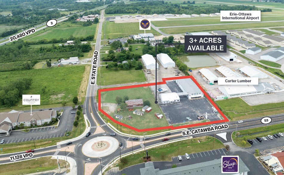 900 SE Catawba Rd, Port Clinton, OH à vendre - Photo du bâtiment - Image 2 de 4