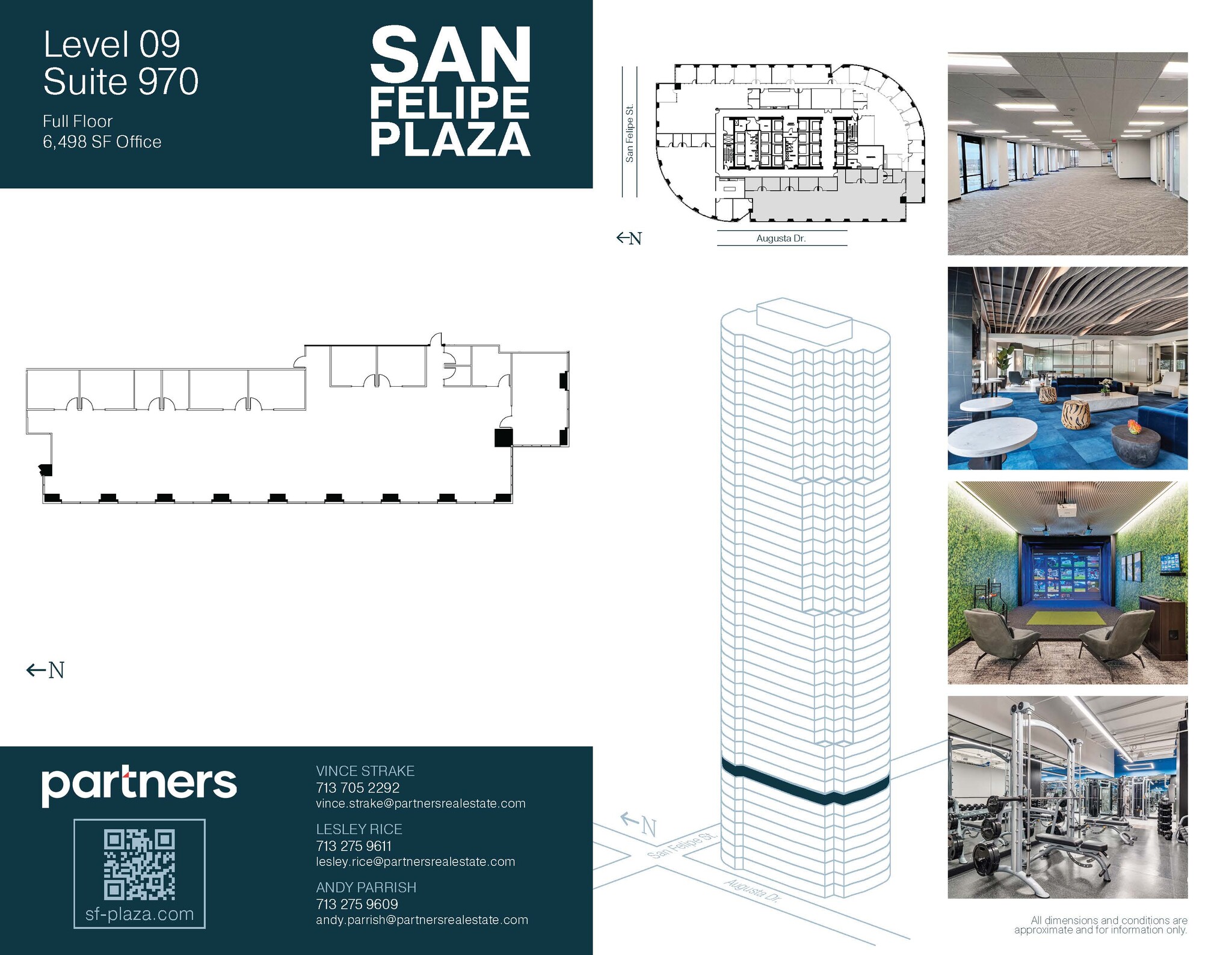 5847 San Felipe St, Houston, TX for lease Floor Plan- Image 1 of 2