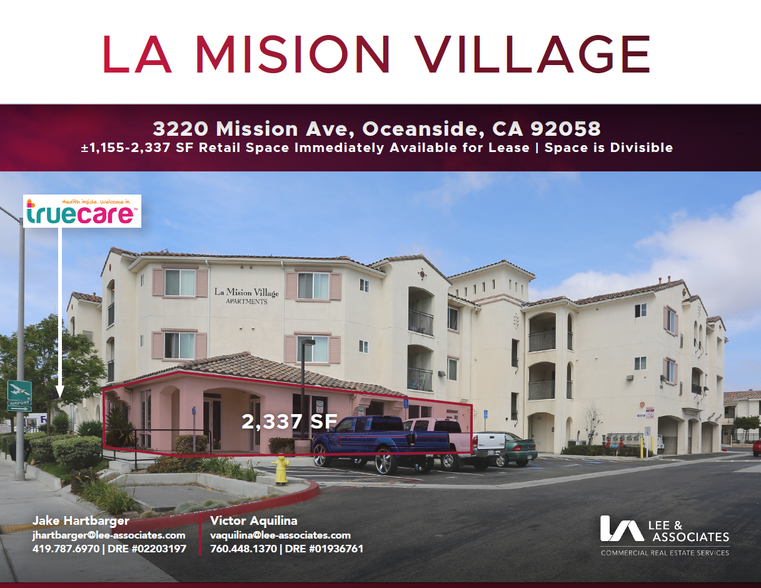 3220 Mission Ave, Oceanside, CA for lease - Building Photo - Image 1 of 7