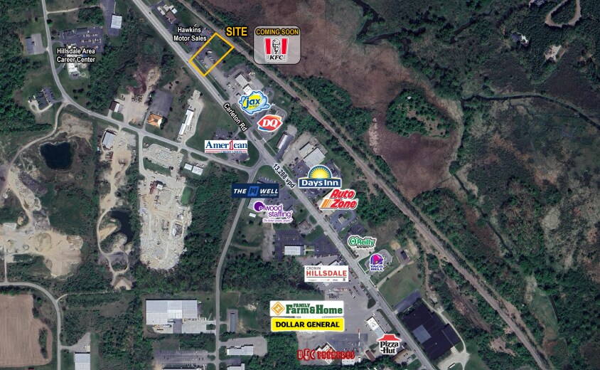 3341 W Carleton Rd, Hillsdale, MI à vendre Photo du bâtiment- Image 1 de 2