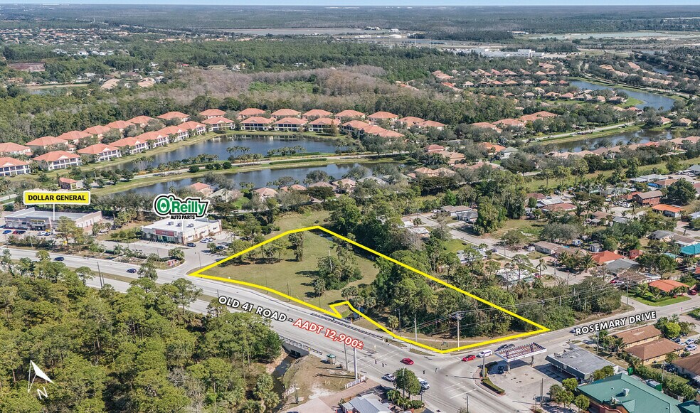 10531 Rosemary Dr, Bonita Springs, FL à vendre - Aérien - Image 1 de 5