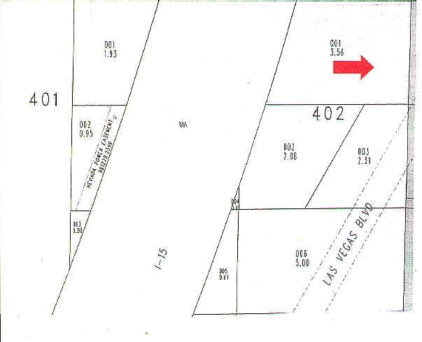 Las Vegas Blvd, Henderson, NV à louer - Plan cadastral - Image 2 de 6