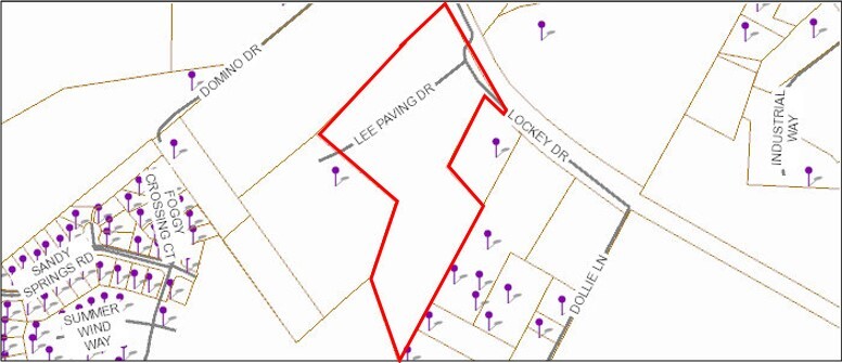 Lee Paving -1, Aberdeen, NC for sale - Plat Map - Image 2 of 17