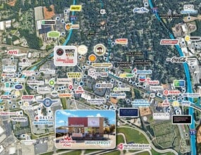 876 Virginia Ave, Hapeville, GA - AÉRIEN  Vue de la carte