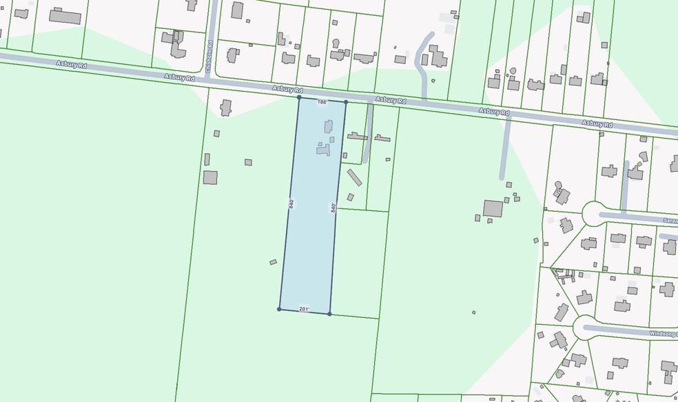3118 Asbury Rd, Murfreesboro, TN for sale - Plat Map - Image 1 of 8