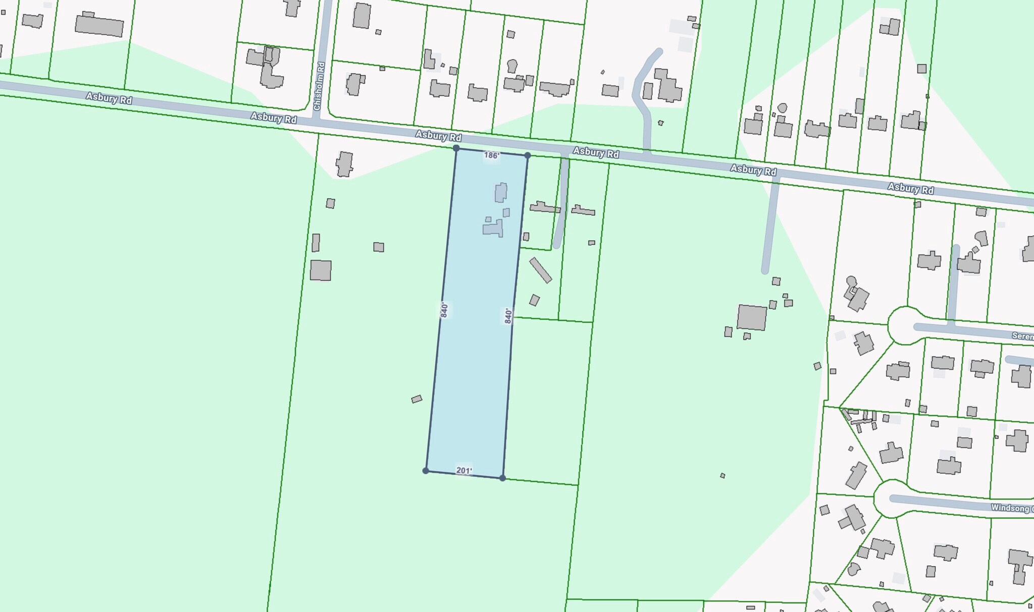3118 Asbury Rd, Murfreesboro, TN à vendre Plan cadastral- Image 1 de 9