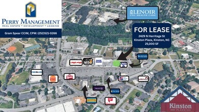 2400-2405 N Heritage St, Kinston, NC for lease Site Plan- Image 1 of 1