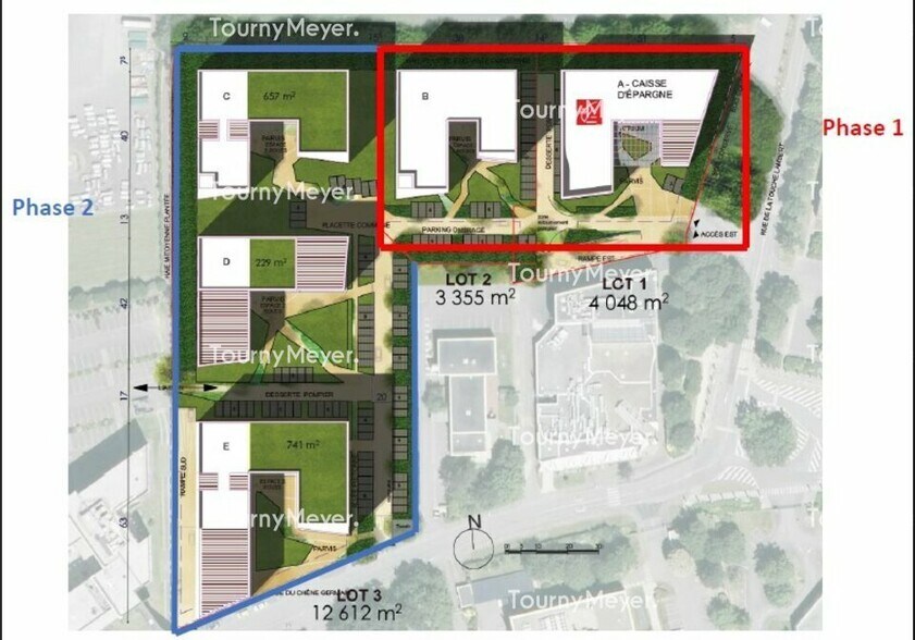 Office in Cesson-Sévigné for sale - Site Plan - Image 2 of 2
