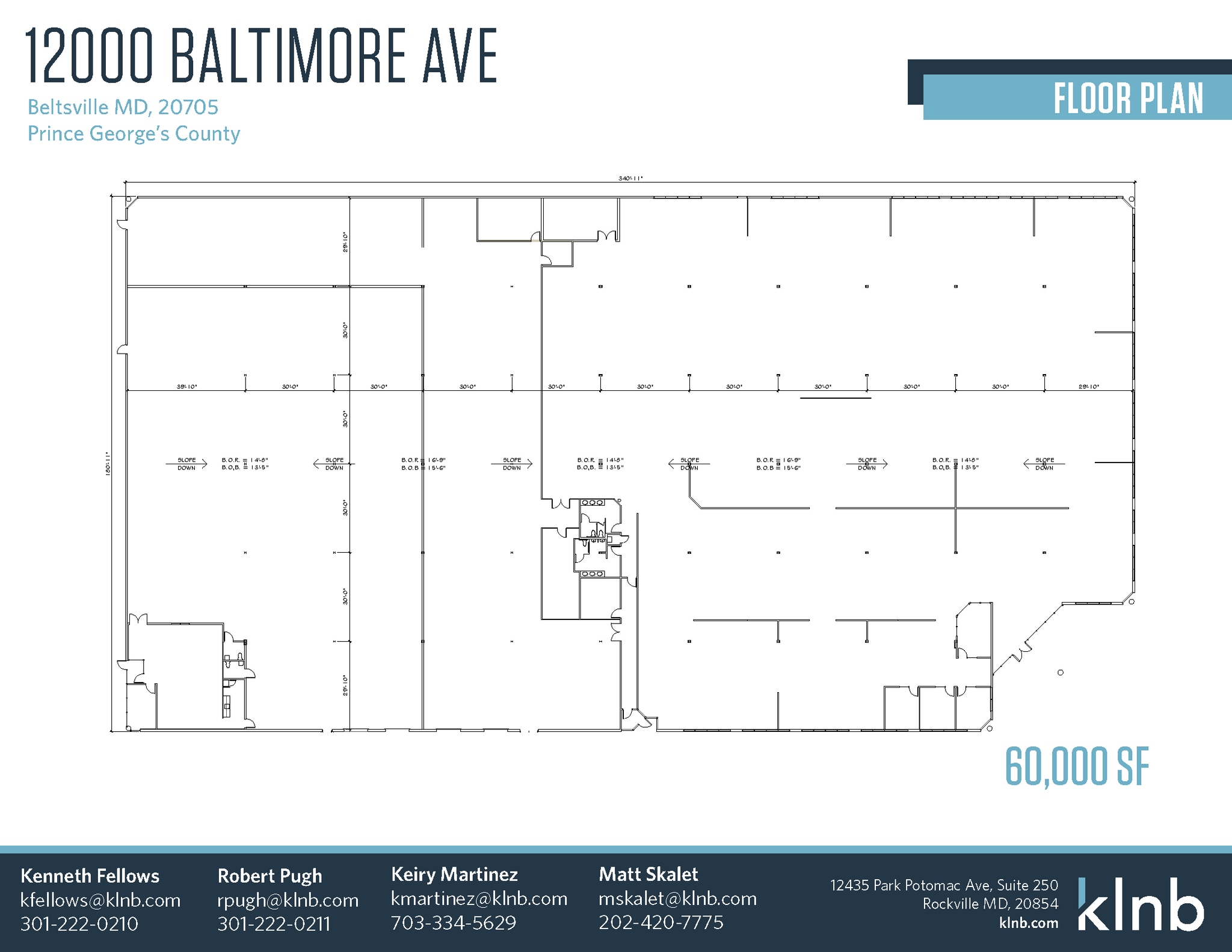 12000 Baltimore Ave, Beltsville, MD for lease Floor Plan- Image 1 of 1