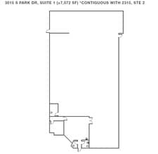 3015 S Park Dr, Tempe, AZ for lease Floor Plan- Image 1 of 1
