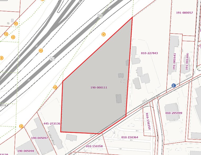2876 Johnstown rd, Columbus, OH à vendre - Plan cadastral - Image 3 de 6