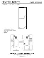 1651 E 4th St, Santa Ana, CA for lease Floor Plan- Image 1 of 1