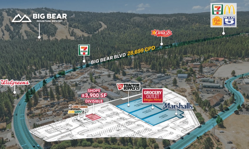42126 Big Bear Blvd, Big Bear Lake, CA for lease - Building Photo - Image 2 of 2
