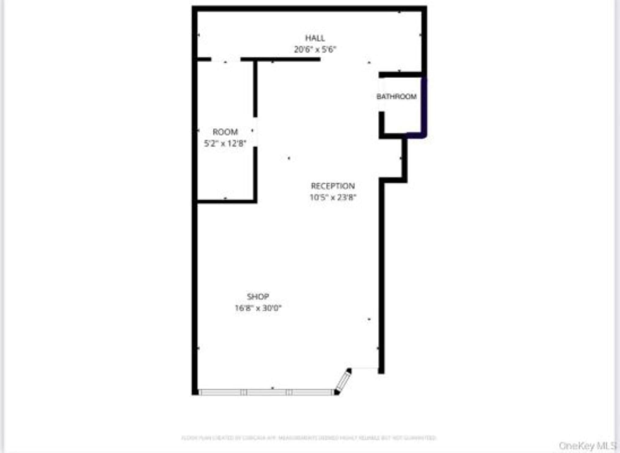 160 Graham Ave, Brooklyn, NY à louer Plan d’étage- Image 1 de 1