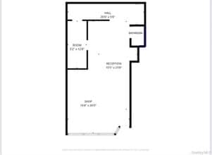 160 Graham Ave, Brooklyn, NY à louer Plan d’étage- Image 1 de 1