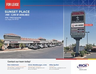 Plus de détails pour 3720-3740 E Sunset Rd, Las Vegas, NV - Commerce de détail à louer