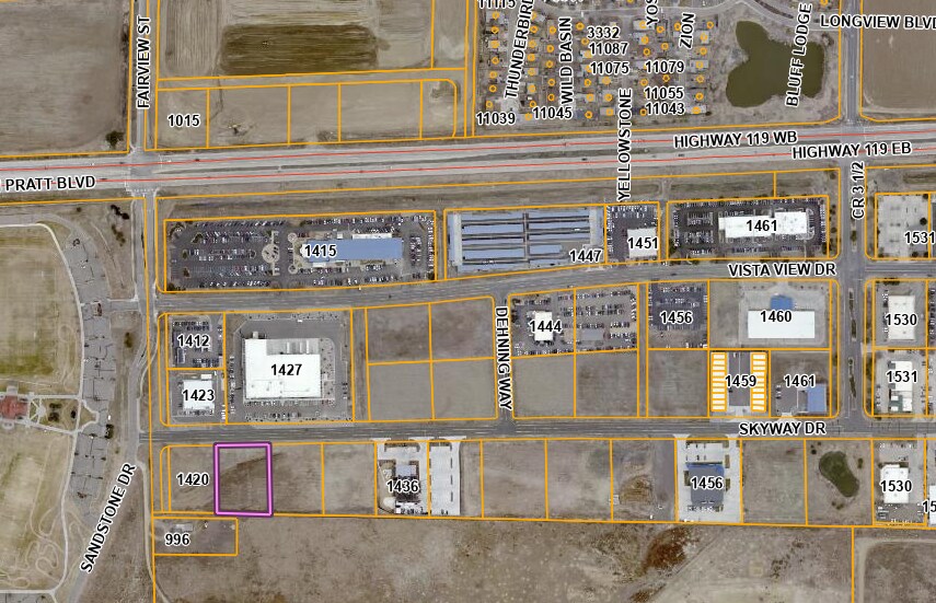 Skyway Dr, Longmont, CO à vendre - Plan cadastral - Image 3 de 4
