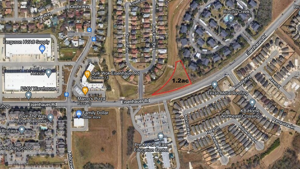 00 Eisenhauer Rd, San Antonio, TX à vendre - Photo du bâtiment - Image 1 de 12