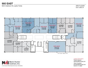 900 E Indiantown Rd, Jupiter, FL à louer Plan d’étage- Image 1 de 5