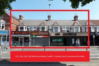 Plus de détails pour 132, 134, 136 and 138 Whitchurch Road – Commerce de détail à vendre, Cardiff