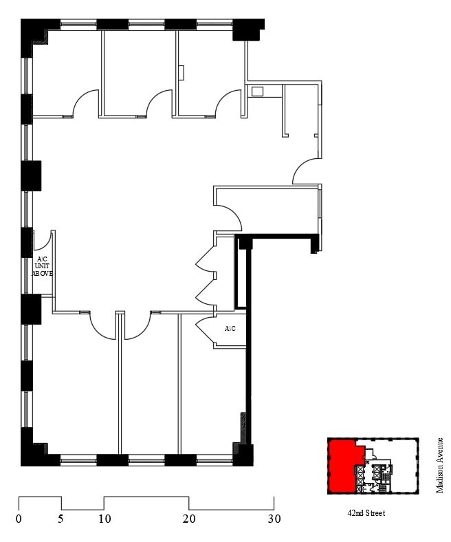 315 Madison Ave, New York, NY for lease Floor Plan- Image 1 of 1