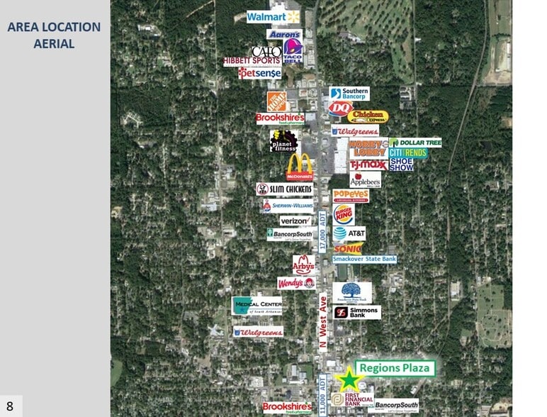 100 E Peach St, El Dorado, AR à louer - Photo du bâtiment - Image 2 de 13