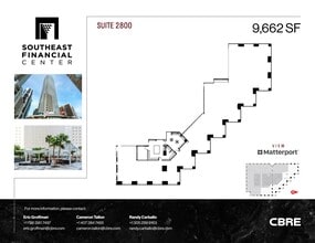 200 S Biscayne Blvd, Miami, FL for lease Site Plan- Image 1 of 10