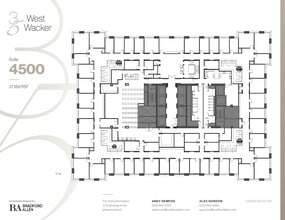 35 W Wacker Dr, Chicago, IL à louer Plan d’étage- Image 1 de 1
