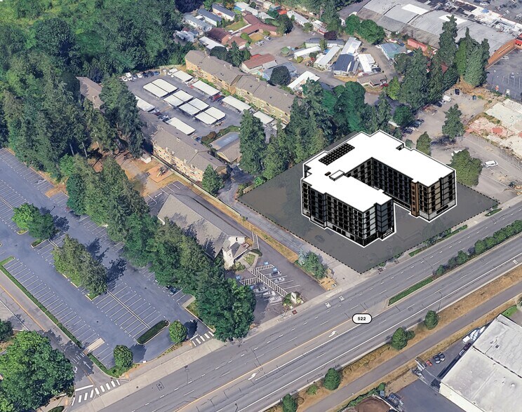 7520 NE Bothell Way, Kenmore, WA à vendre - Aérien - Image 2 de 4