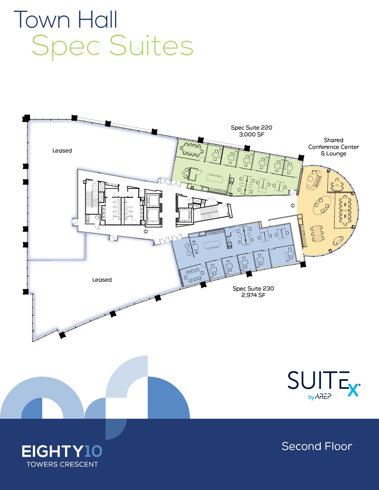 8010 Towers Crescent Dr, Vienna, VA for lease Floor Plan- Image 1 of 7