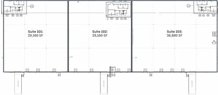 9770 Pritchard Rd, Jacksonville, FL à louer Plan d’étage- Image 1 de 1