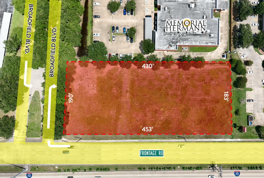 Katy Freeway, Houston, TX for sale - Aerial - Image 3 of 5