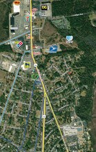 1001 N Fraser St, Georgetown, SC - AERIAL  map view
