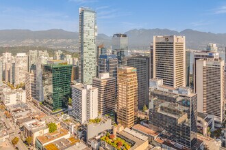 1090 W Georgia St, Vancouver, BC - AERIAL  map view - Image1