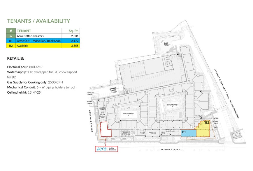303 Lincoln St, Marlborough, MA for lease - Site Plan - Image 2 of 5