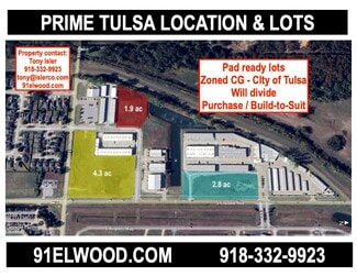 More details for South Elwood Ave, Tulsa, OK - Land for Sale